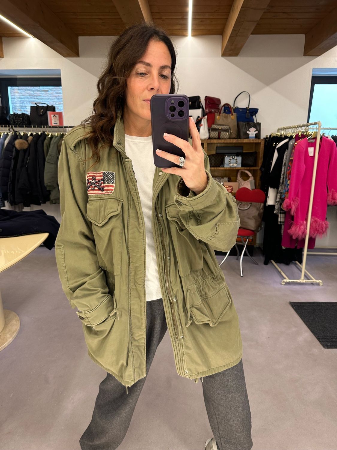 GIACCA MILITARE RALPH LAUREN