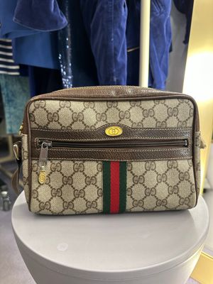 BORSA GUCCI VINTAGE OPHIDIA MARRONE