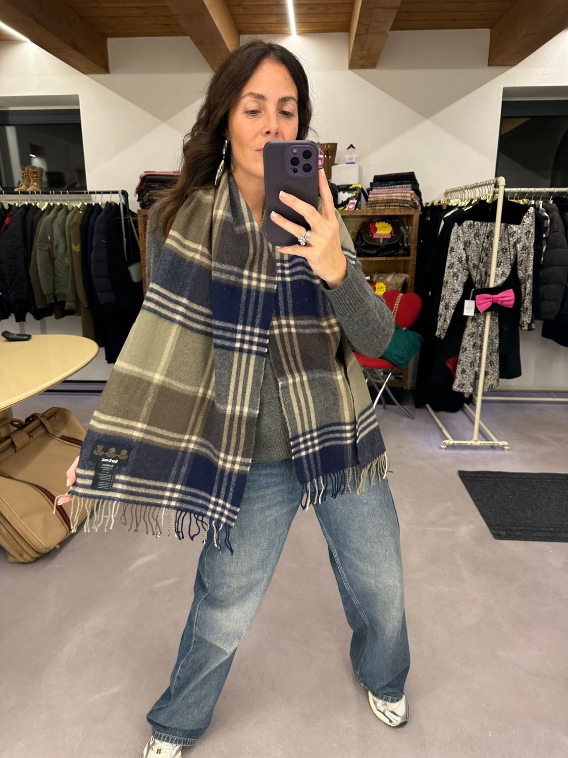 SCIARPA BARBOUR MAXI