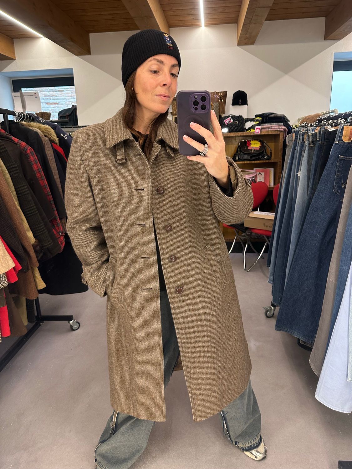 LODEN MARRONE FANTASIA UNISEX TG 46