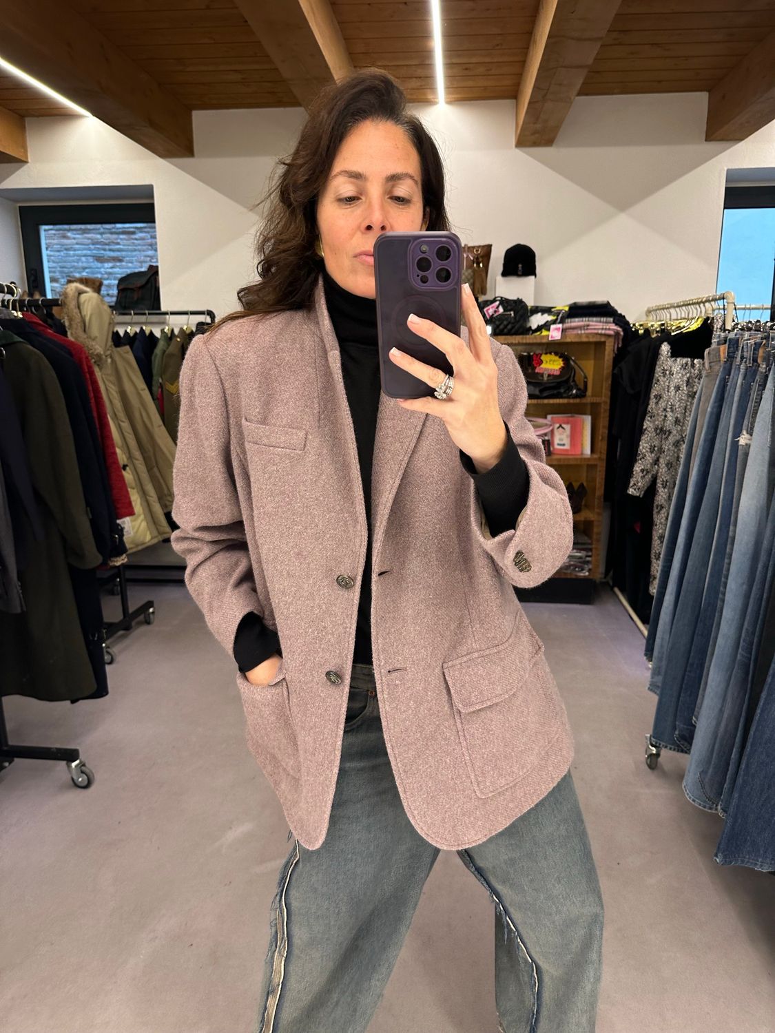 BLAZER DONNA LAUREN BY RALPH LAUREN LANA LAVANDA