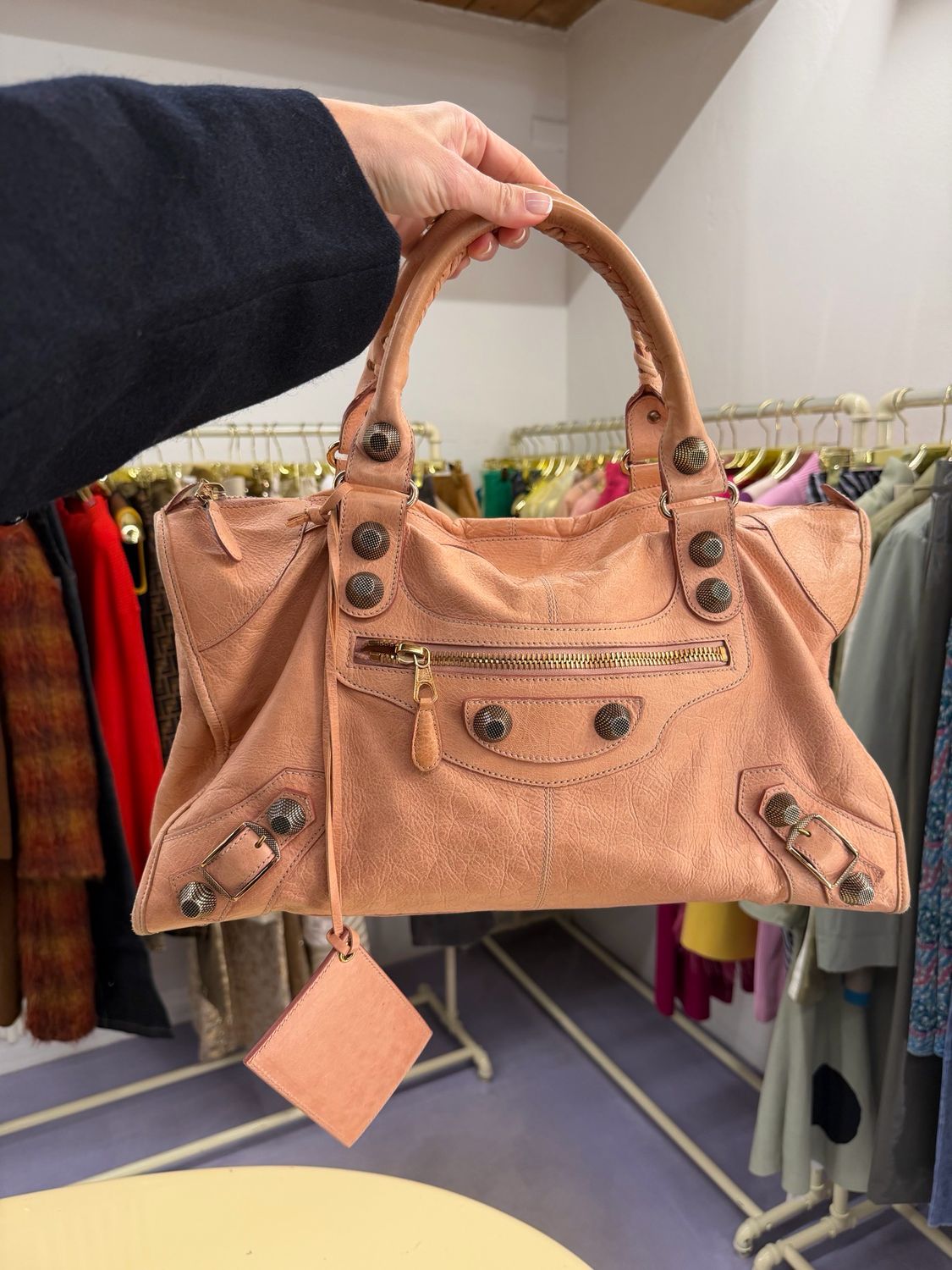 BALENCIAGA CITY GIANT ROSA