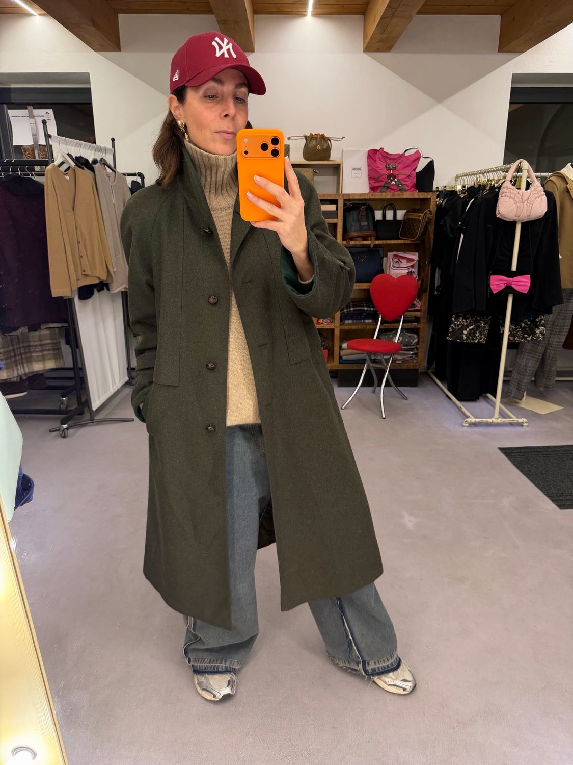 LODEN ORIGINALE VERDE MODELLO DONNA TG 46