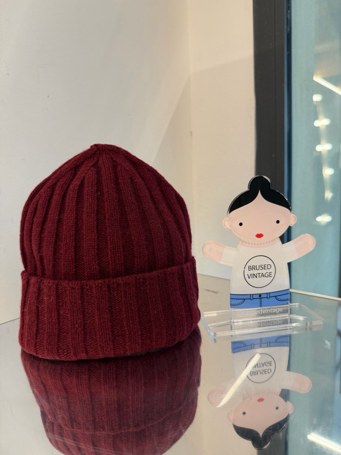 BERRETTA PURO CASHMERE BURGUNDY