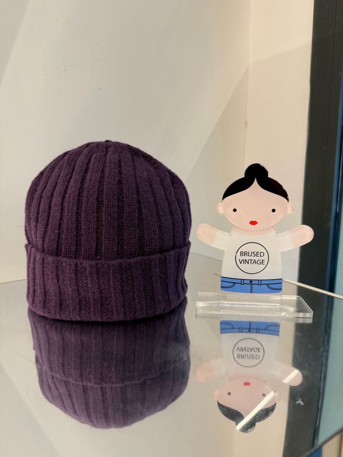 BERRETTA PURO CASHMERE VIOLA