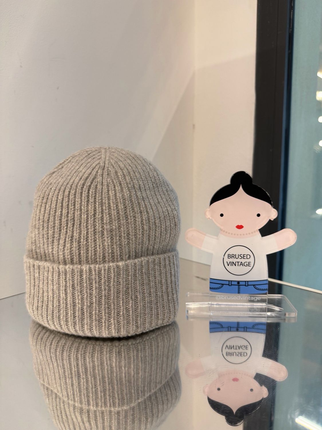 BERRETTA PURO CASHMERE GRIGIO CHIARO