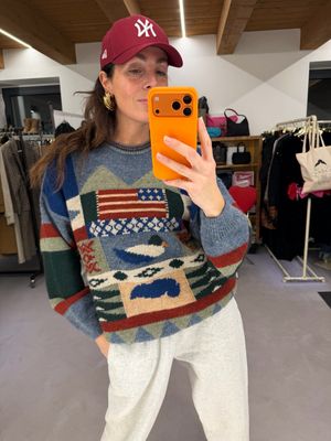 MAGLIONE VINTAGE FANTASIA