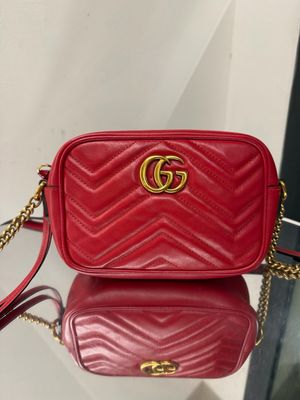 GUCCI MARMONT SMALL RED 