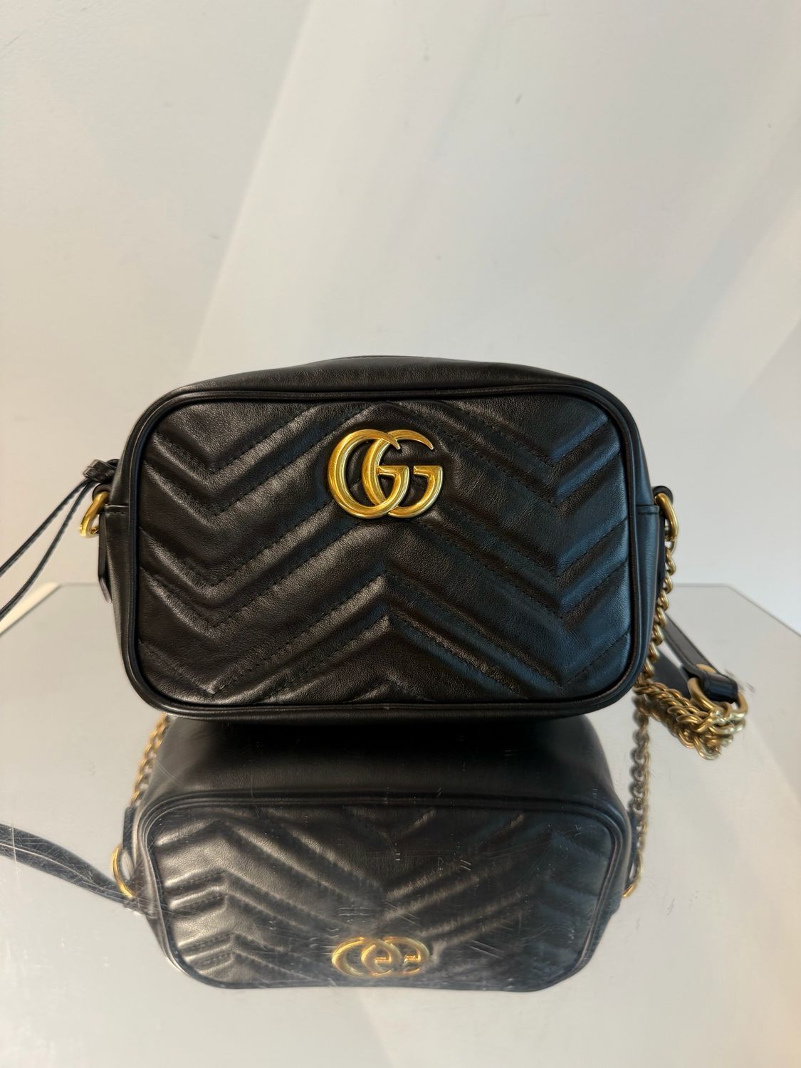GUCCI MARMONT SMALL NERA 