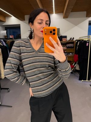 V NECK MISSONI FANTASIA A RIGHE