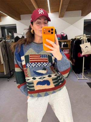 MAGLIONE VINTAGE FANTASIA