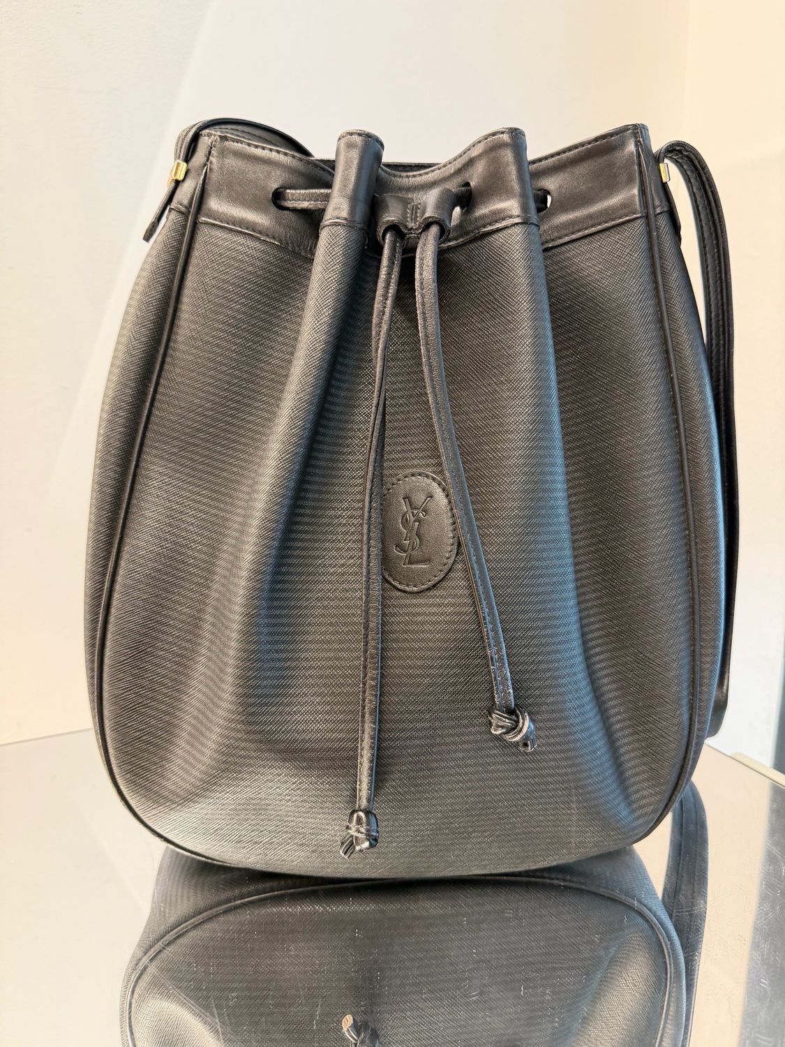 BORSA YSL VINTAGE MODELLO A SACCA