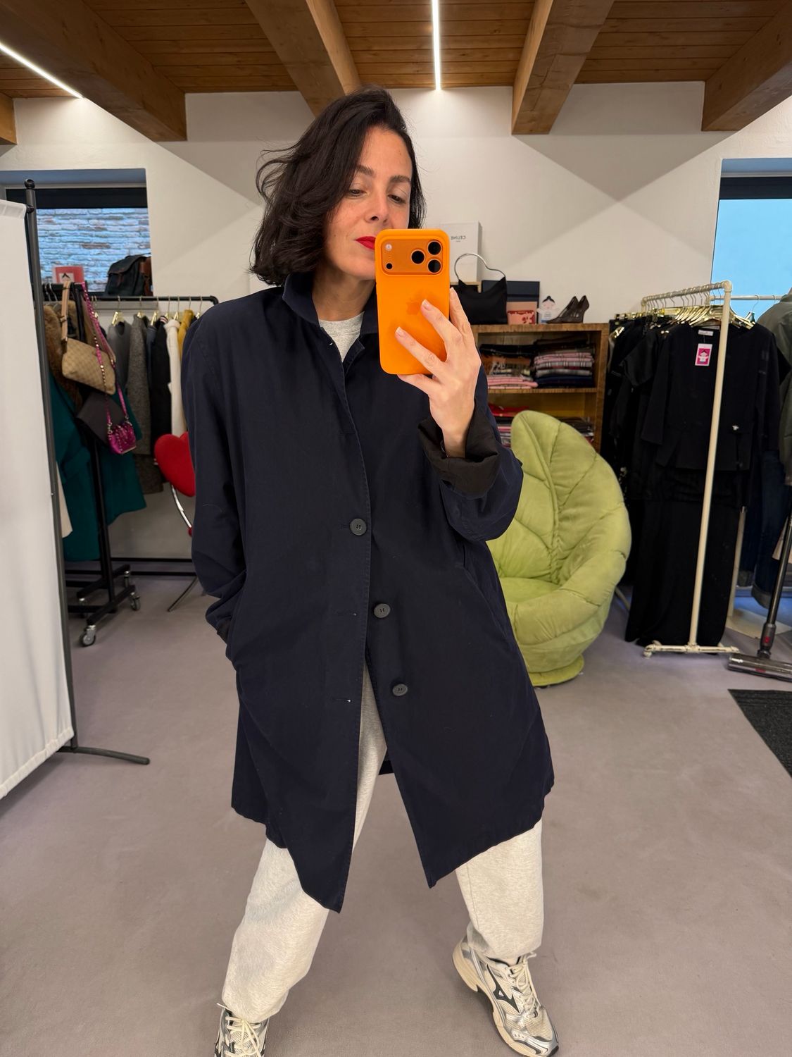 SPOLVERINO BURBERRY BLU UNISEX TG 54