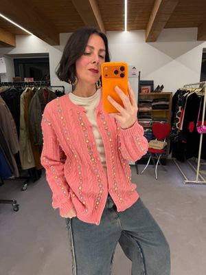 CARDIGAN VINTAGE ROSELLINE