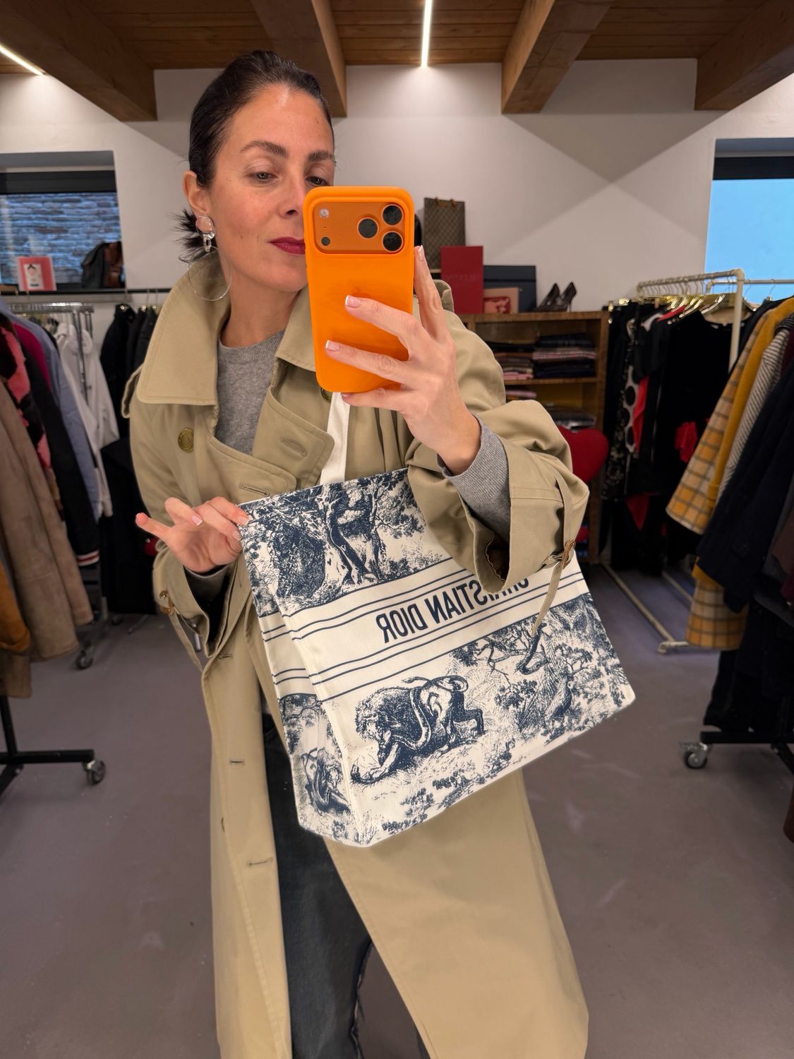 SHOPPER DIORIVIERA CHRISTIAN DIOR BLUE