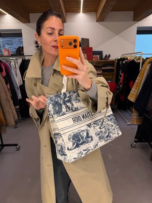 SHOPPER DIORIVIERA CHRISTIAN DIOR BLUE