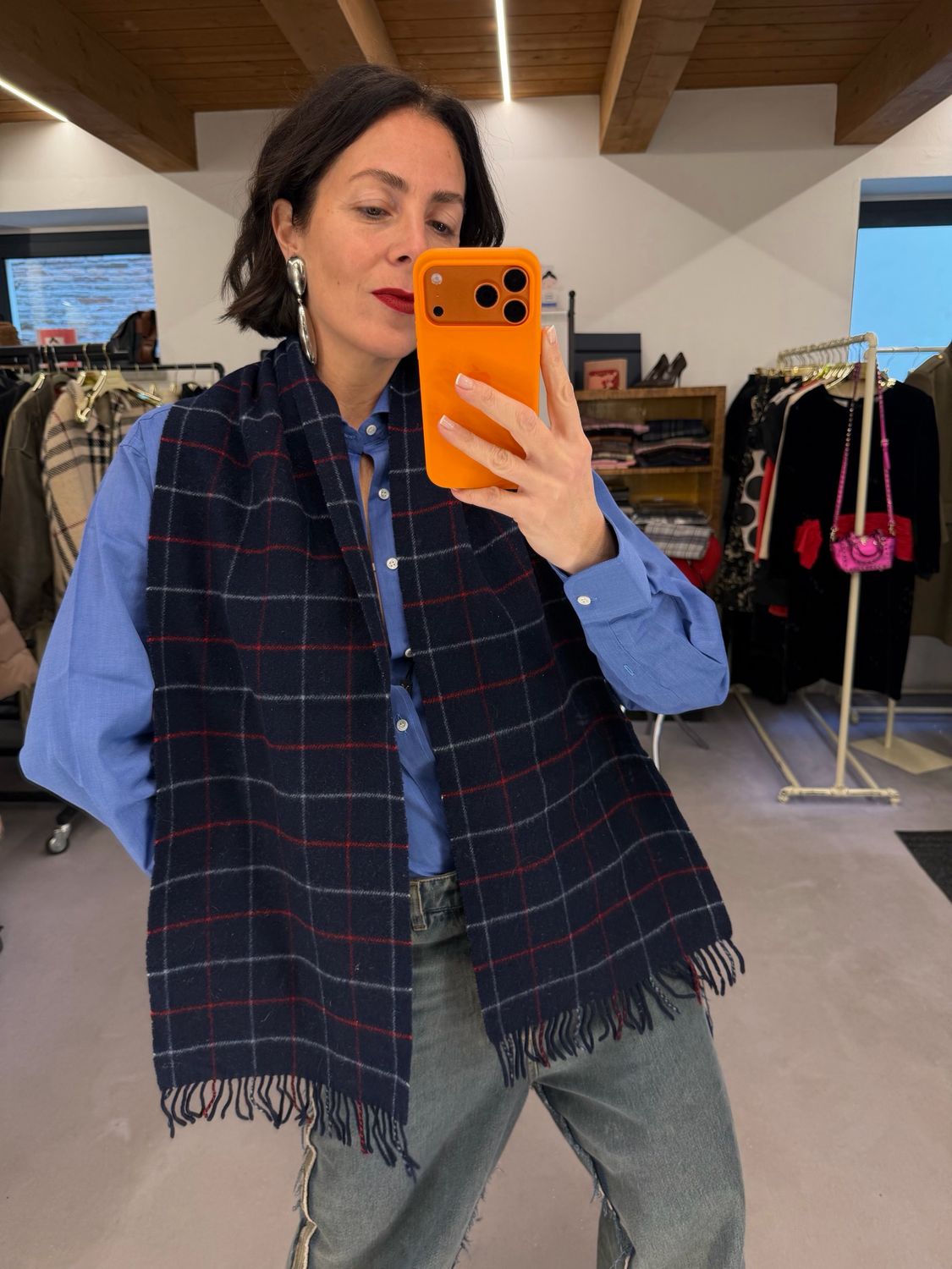 SCIARPA BURBERRY CHECK LIMITED PURA LANA VERGINE