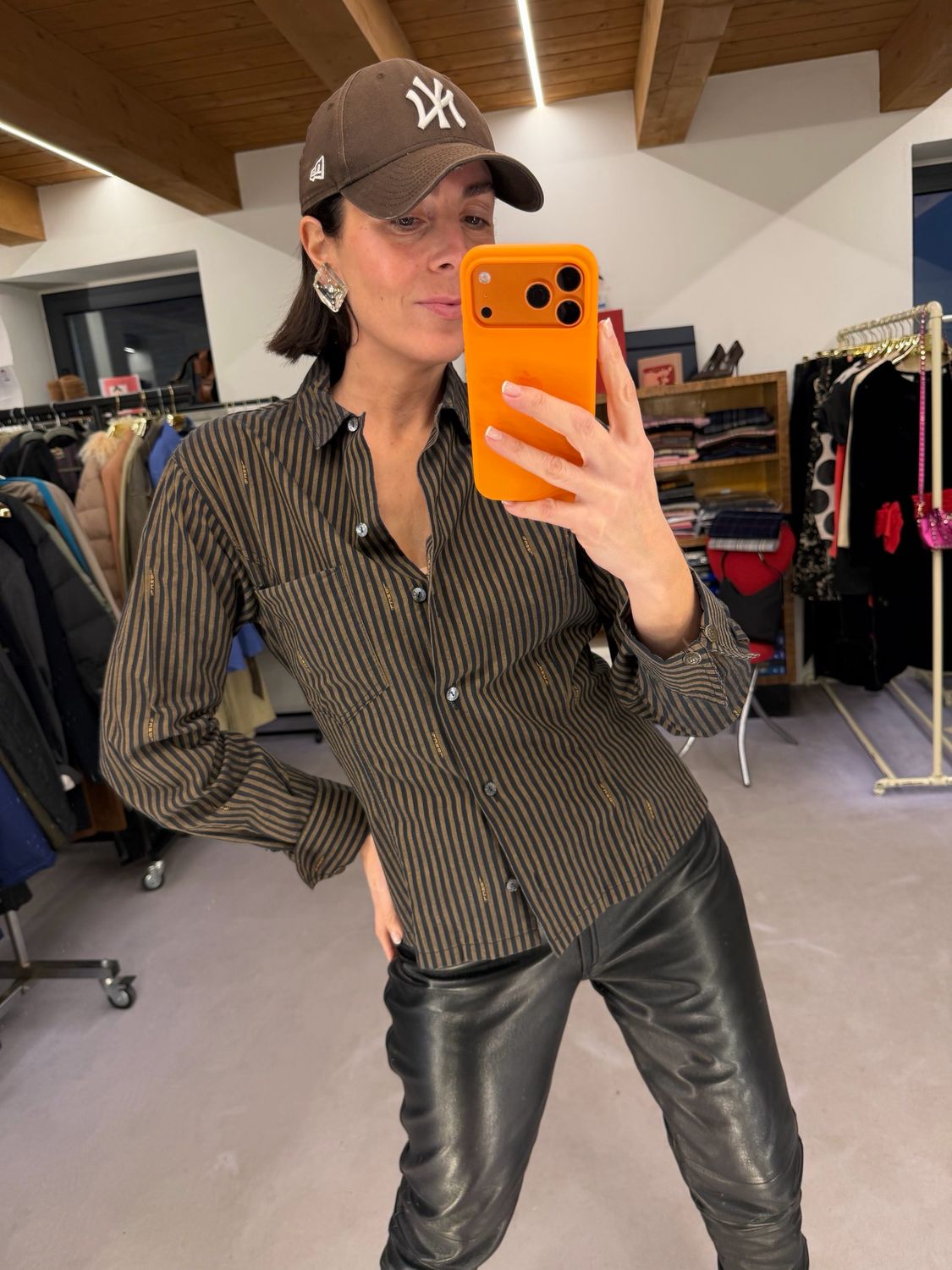 CAMICIA FENDI RIGHE CON GEMELLI