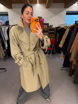 TRENCH BURBERRY VINTAGE FULL OPTIONAL CON INTERNO STACCABILE