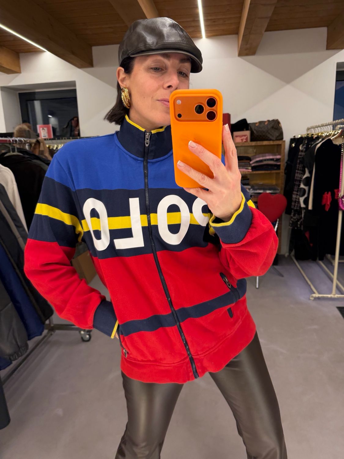 FELPA POLO RALPH LAUREN RIGHE MULTICOLOR