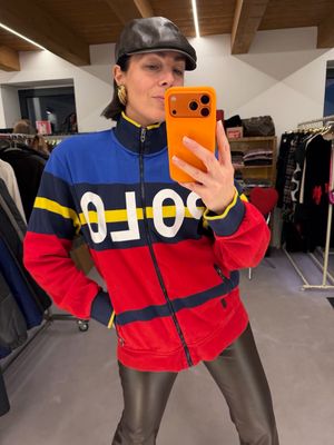 FELPA POLO RALPH LAUREN RIGHE MULTICOLOR