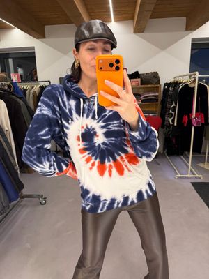 FELPA RALPH LAUREN TIE DYE CAPPUCCIO TG M UNISEX