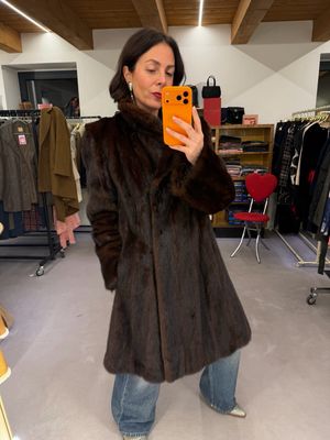 PELLICCIA VINTAGE VERO VISONE 