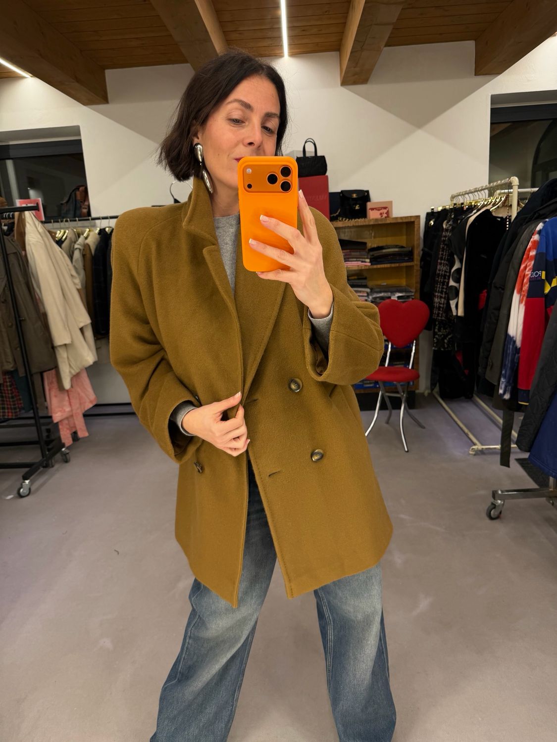 CAPPOTTO MIDI CAMMELLO DOPPIOPETTO