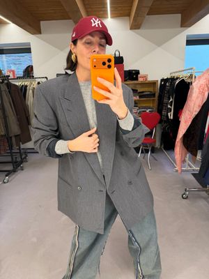 BLAZER EMPORIO ARMANI GRIGIO TG 52