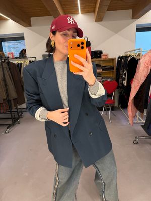 BLAZER LANA DI TASMANIA TG 52 UNISEX