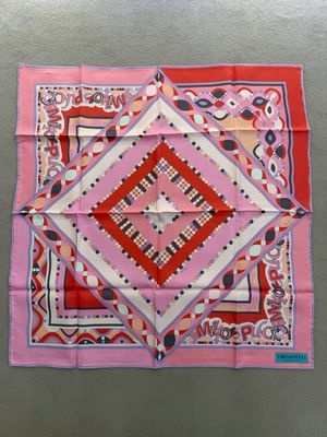 FOULARD EMILIO PUCCI FANTASIA ROSA FOULARD EMILIO PUCCI FANTASIA ROSA