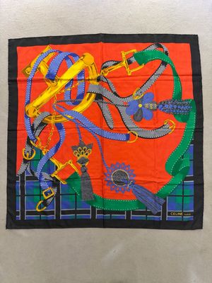 FOULARD CELINE PURA SETA 89X89