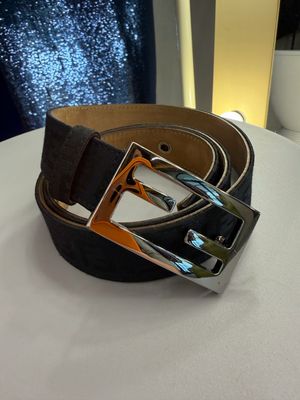 CINTURA FENDI MONOGRAM ZUCCHINO NERO