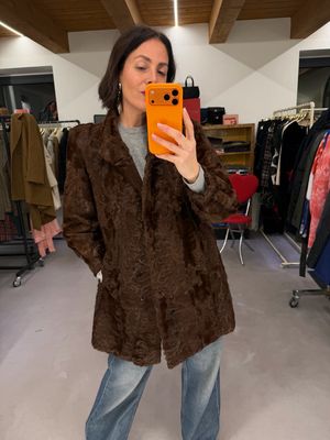 PELLICCIA VINTAGE VERO ASTRAKAN TESTA DI MORO - SPECIAL PRICE -