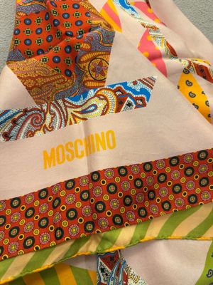 FOULARD PURA SETA MOSCHINO