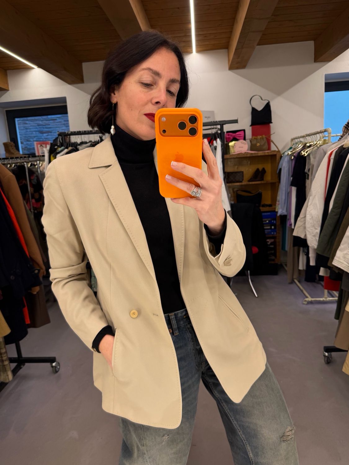 BLAZER ESCADA SABBIA 