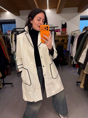 TRENCH VINILICO TWIN SET