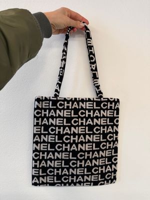 SHOPPER TESSUTO CHANEL FANTASIA LETTERING