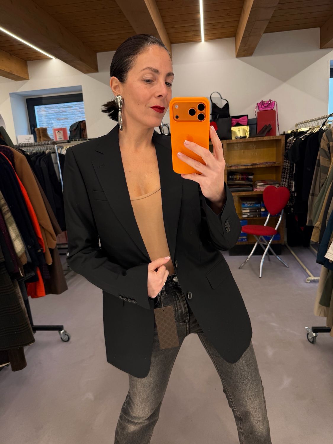 BLAZER GUCCI NUOVO FRESCO DI LANA NERO