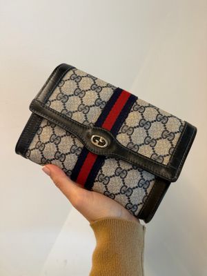 POCHETTE GUCCI OPHIDIA BLU