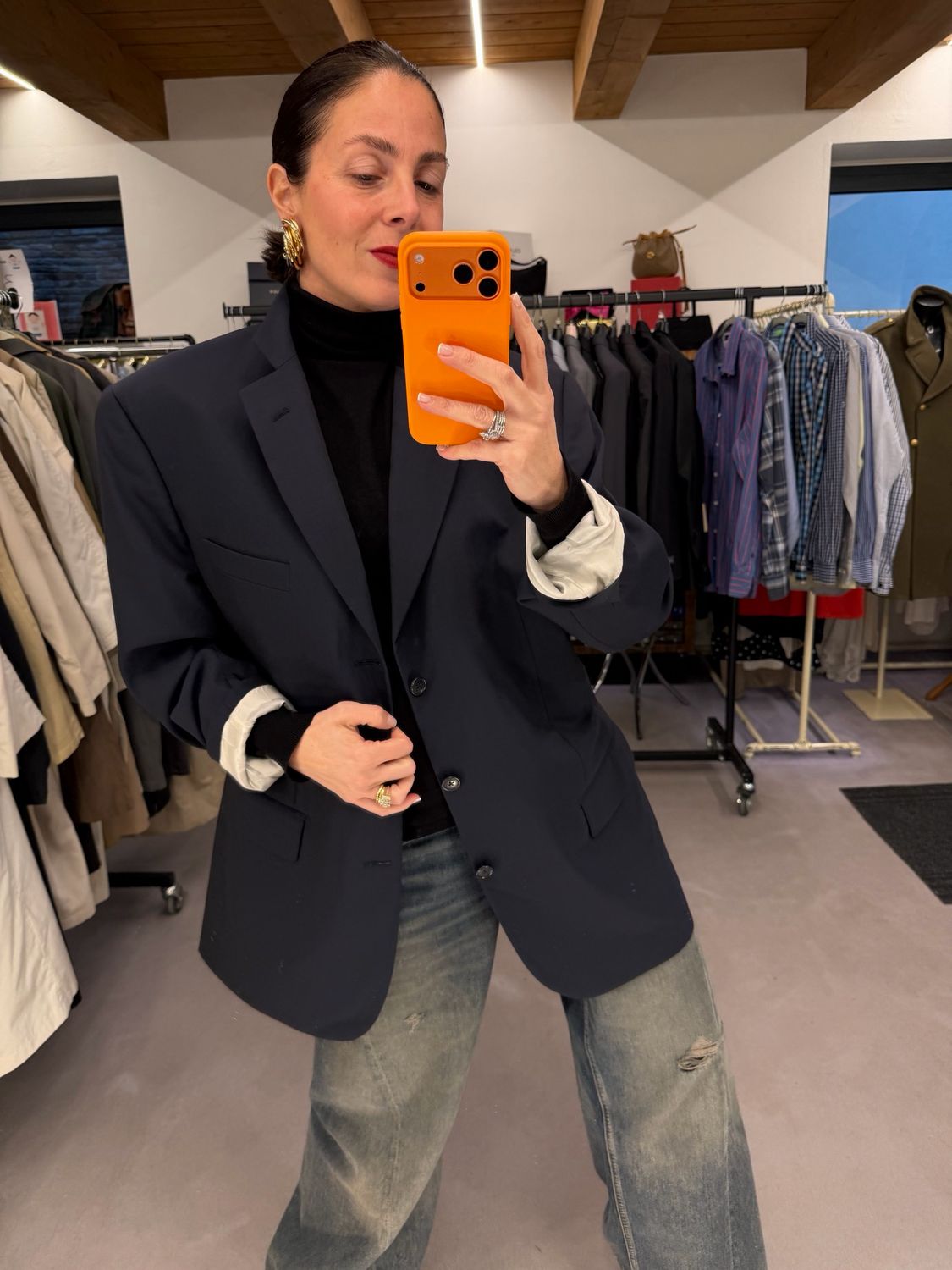 BLAZER CORNELIANI BLU