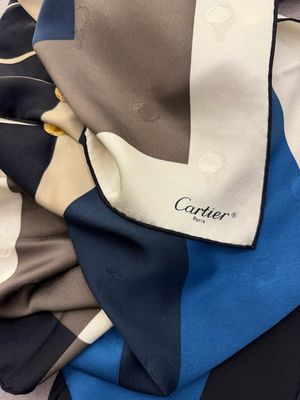 FOULARD CARTIER ROSA DEI VENTI