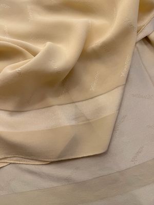 FOULARD VALENTINO PURA SETA MONOGRAM TONO SU TONO