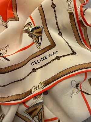 FOULARD CELINE PURA SETA FANTASIA FORMATO MEDIO