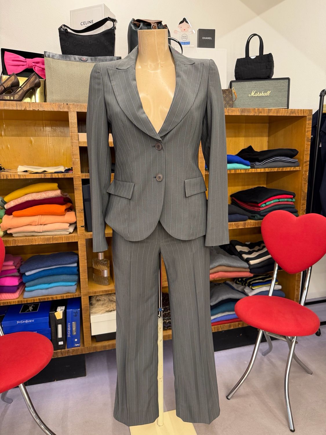 TAILLEUR EMPORIO ARMANI GESSATO DONNA TG 42