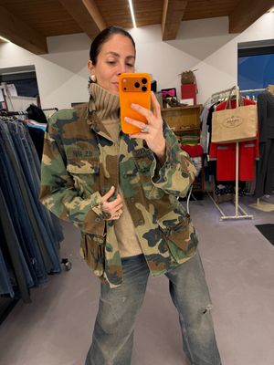 GIACCA CAMICIA MILITARE CAMO US ARMY