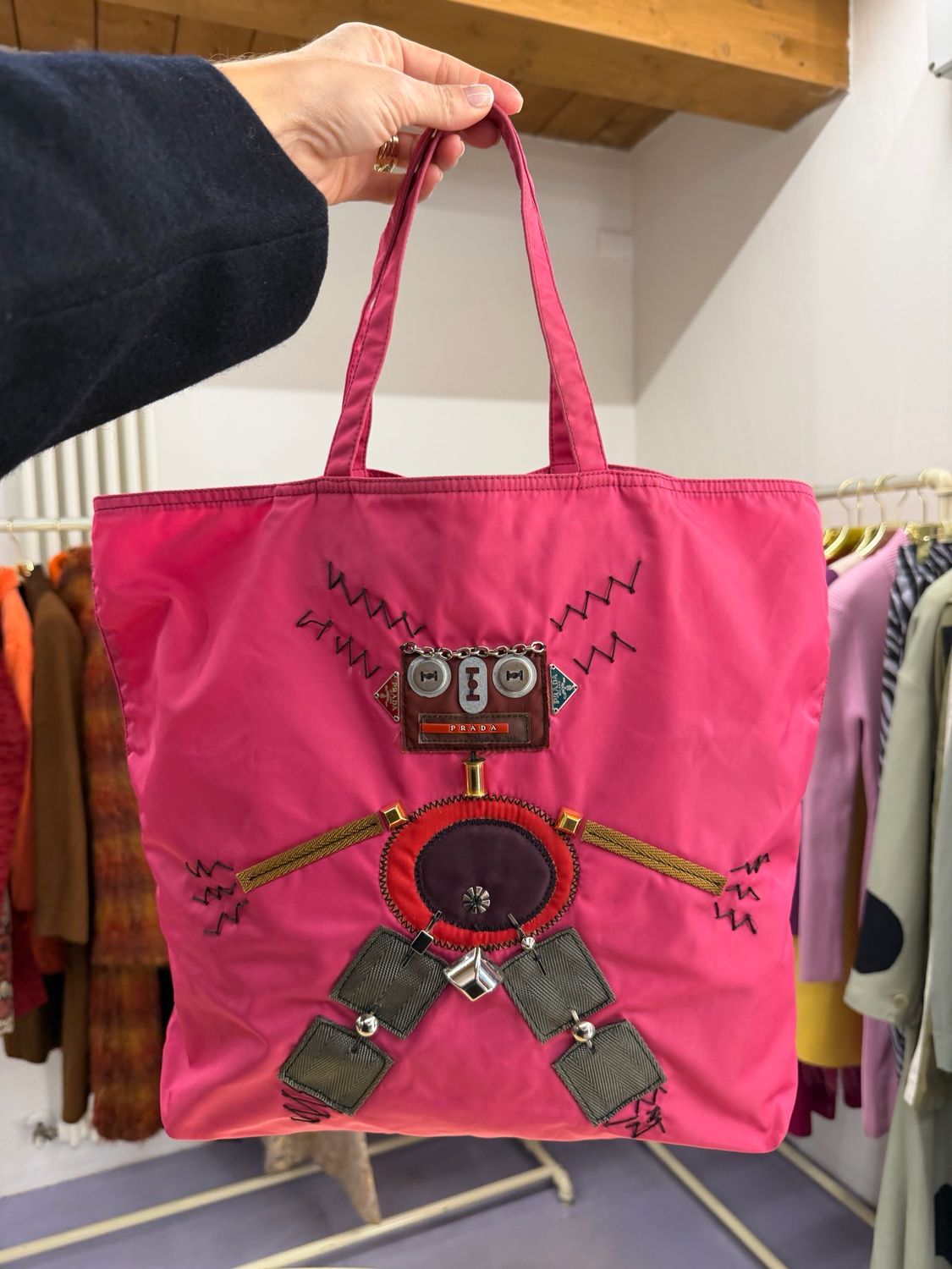 SHOPPER PRADA LINEA ROBOT