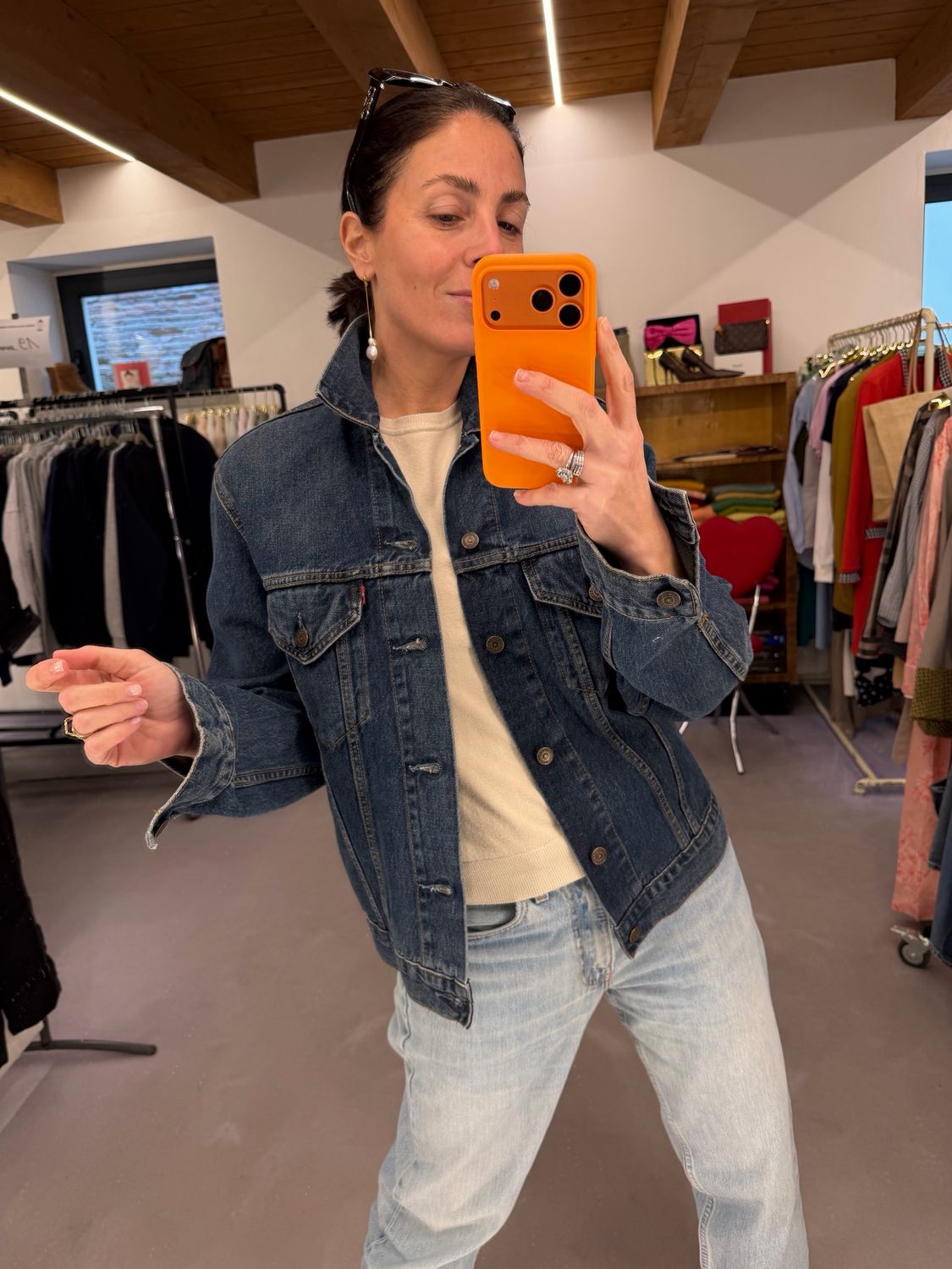 GIACCHETTO LEVIS DENIM MEDIO SCURO TG L UNISEX