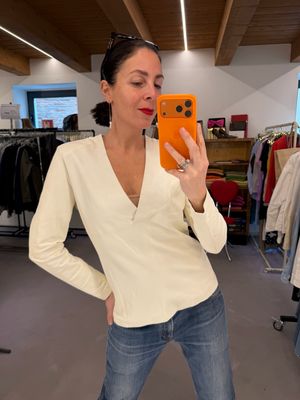 BLUSA VERA PELLE IRO 