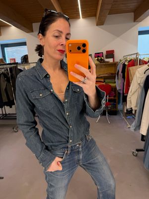 CAMICIA LEVIS DONNA TG M DENIM SCURO CAMICIA LEVIS DONNA TG M DENIM SCURO